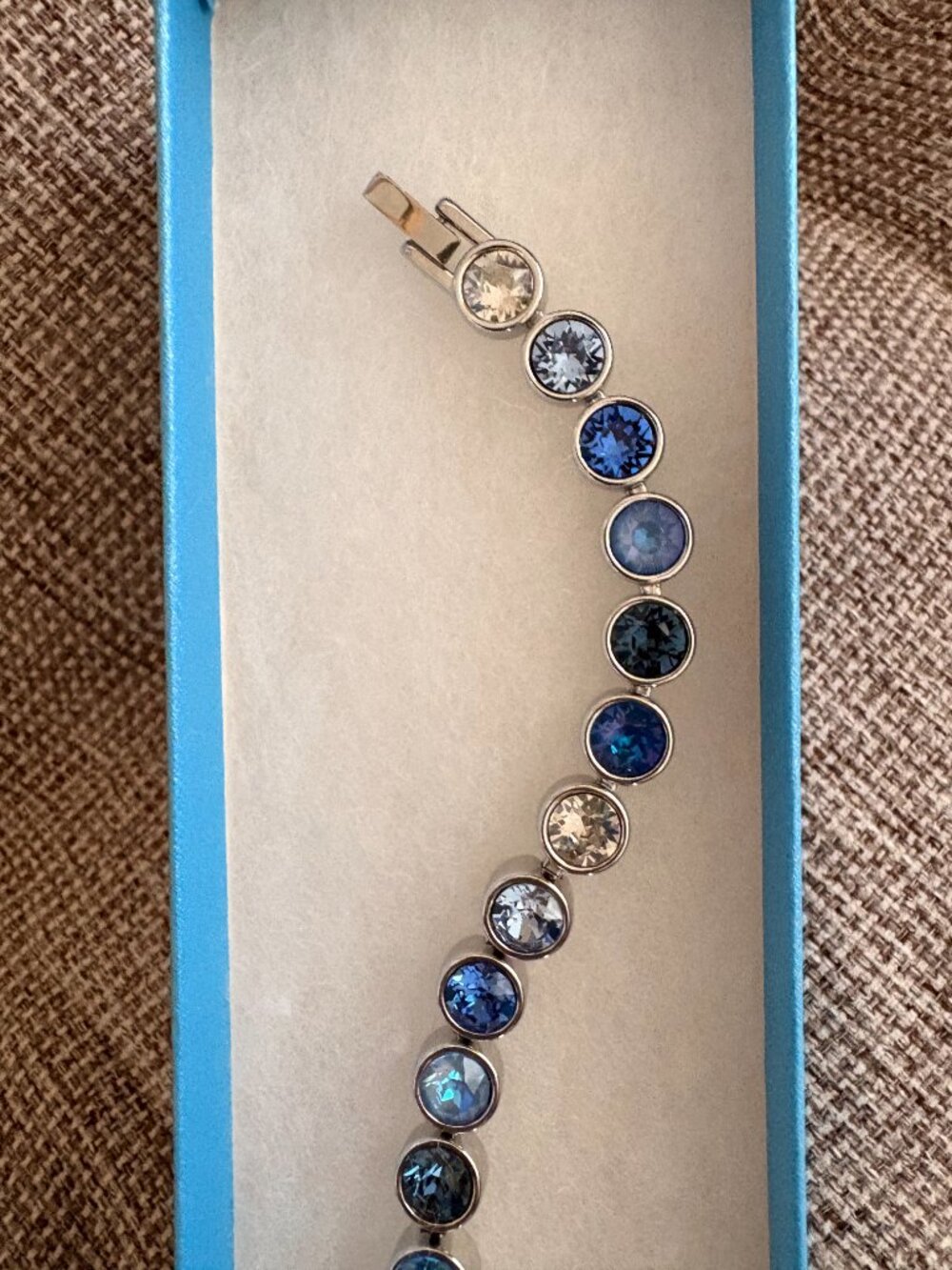 Touchstone Crystal Rain Ice Bracelet, new in box. - Picture 7 of 8